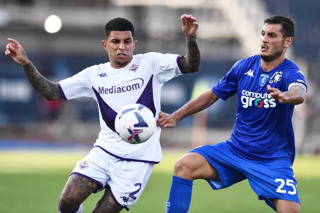 Bandinelli e Dodo durante Empoli-Fiorentina