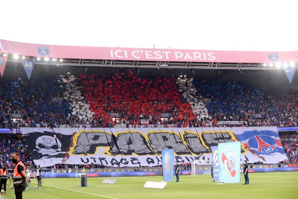 Coreografia tifosi PSG