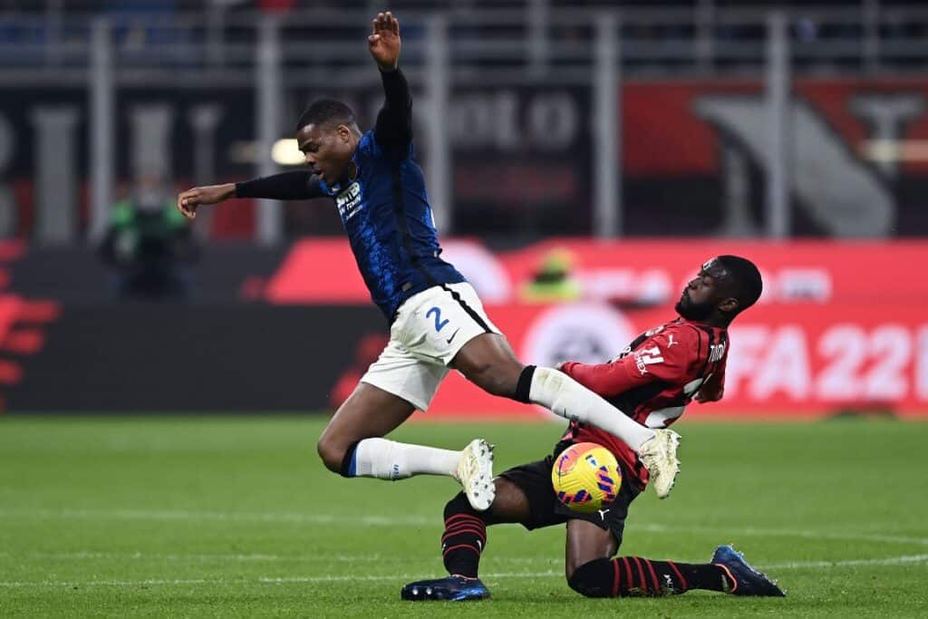 Dumfries-Tomori, Milan-Inter
