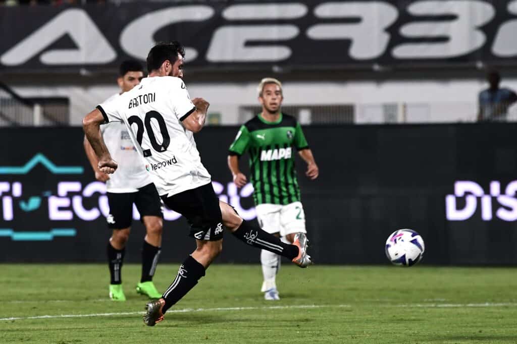 gol Bastoni, Spezia-Sassuolo