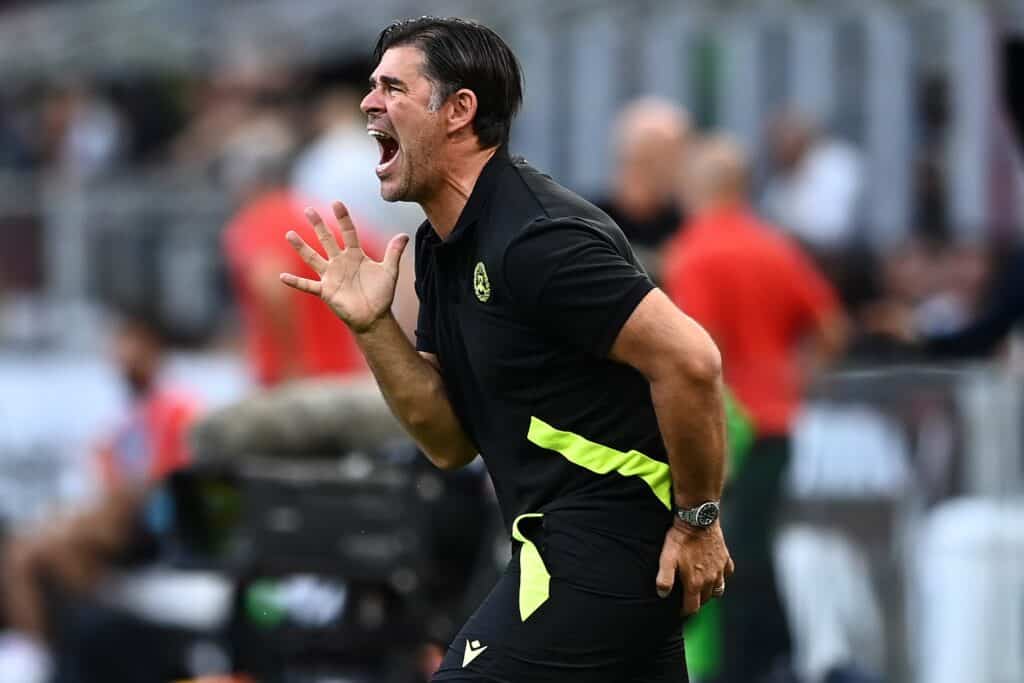 Andrea Sottil, allenatore Udinese