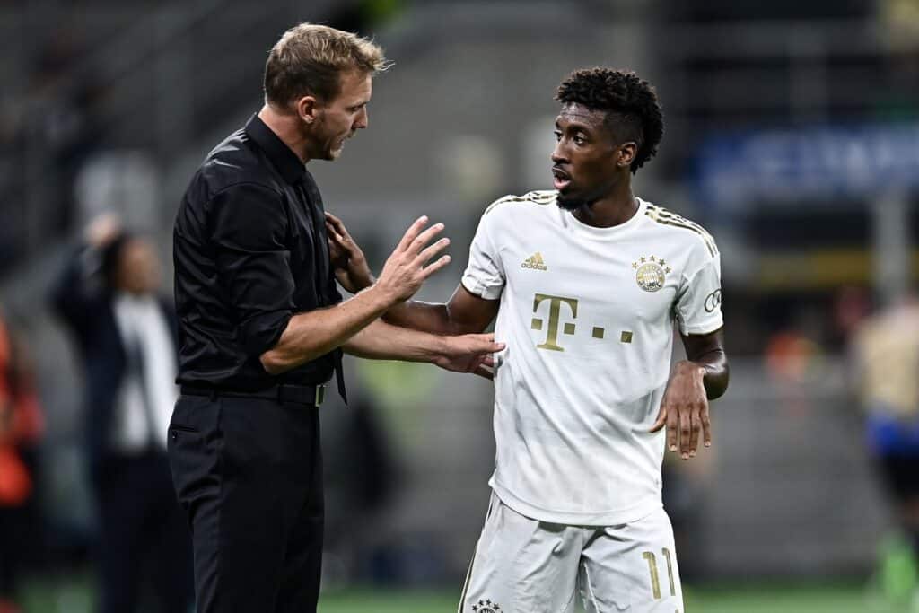 Nagelsmann e Coman, Bayern Monaco