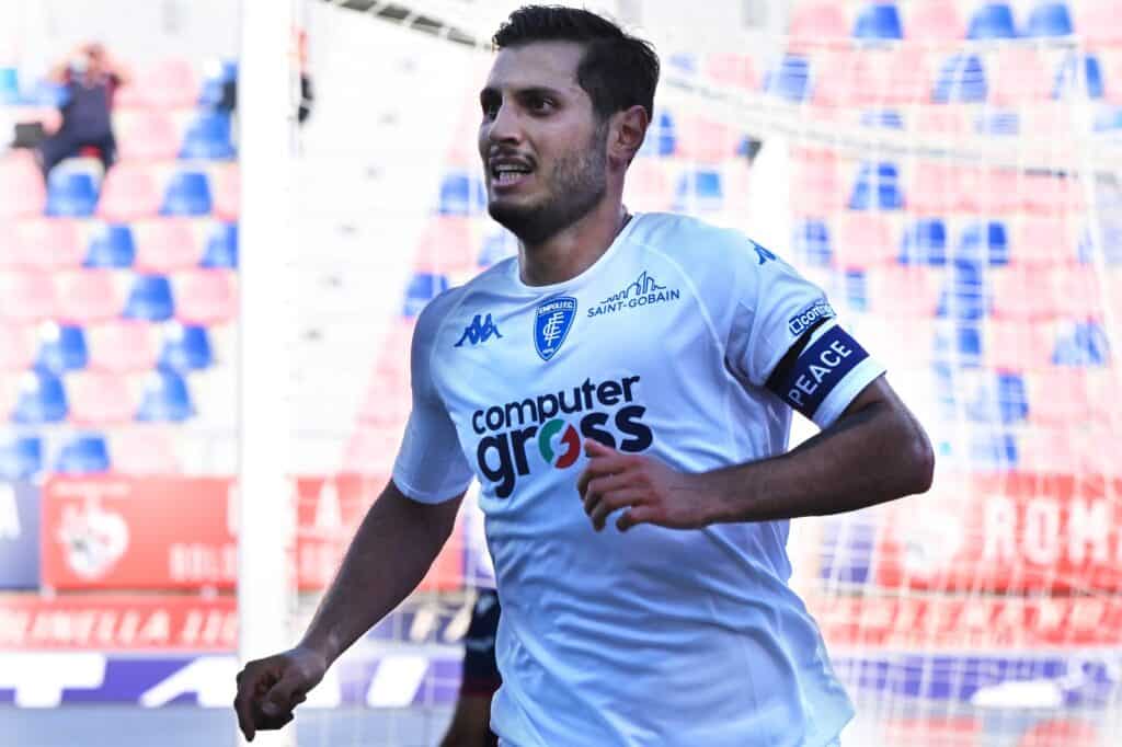 esultanza gol Bandinelli, Empoli