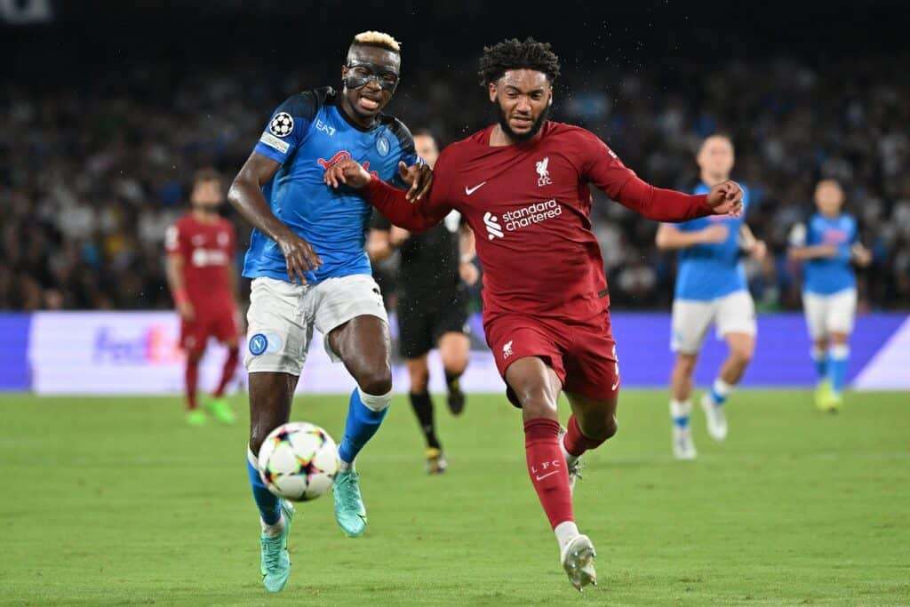 Osimhen-Gomez, Napoli-Liverpool