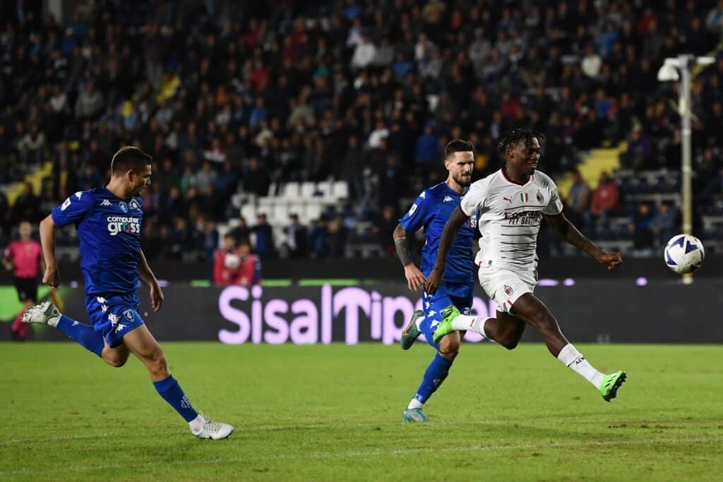 gol Leao, Empoli-Milan