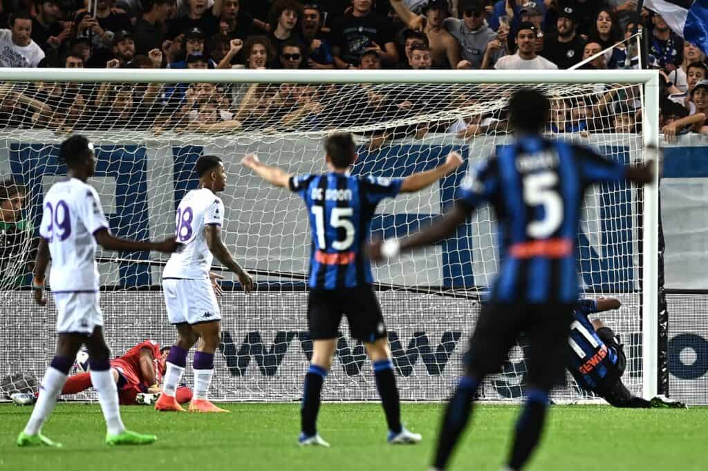 gol Lookman, Atalanta-Fiorentina