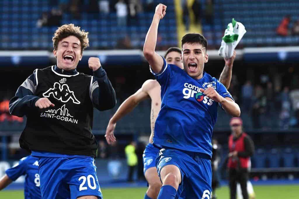 Esultanza Empoli
