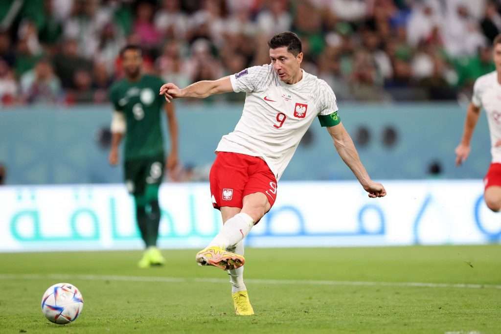 Gol Lewandowski, Polonia-Arabia Saudita