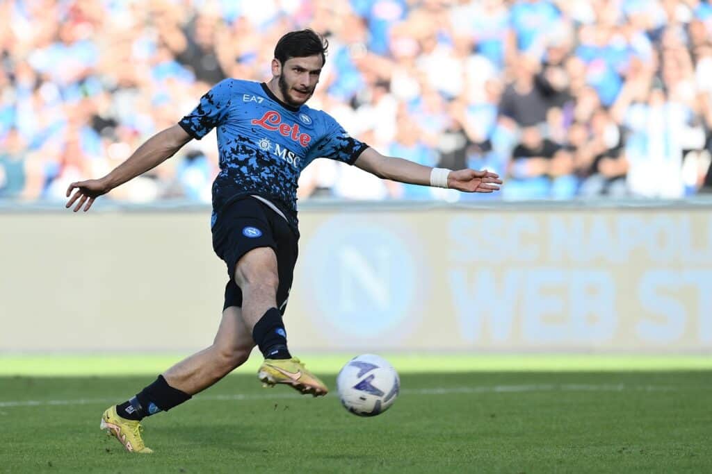 gol Kvaratskhelia, Napoli-Sassuolo