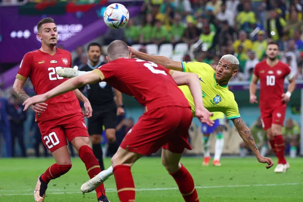 gol Richarlison, Gol Richarlison, Brasile-Serbia
