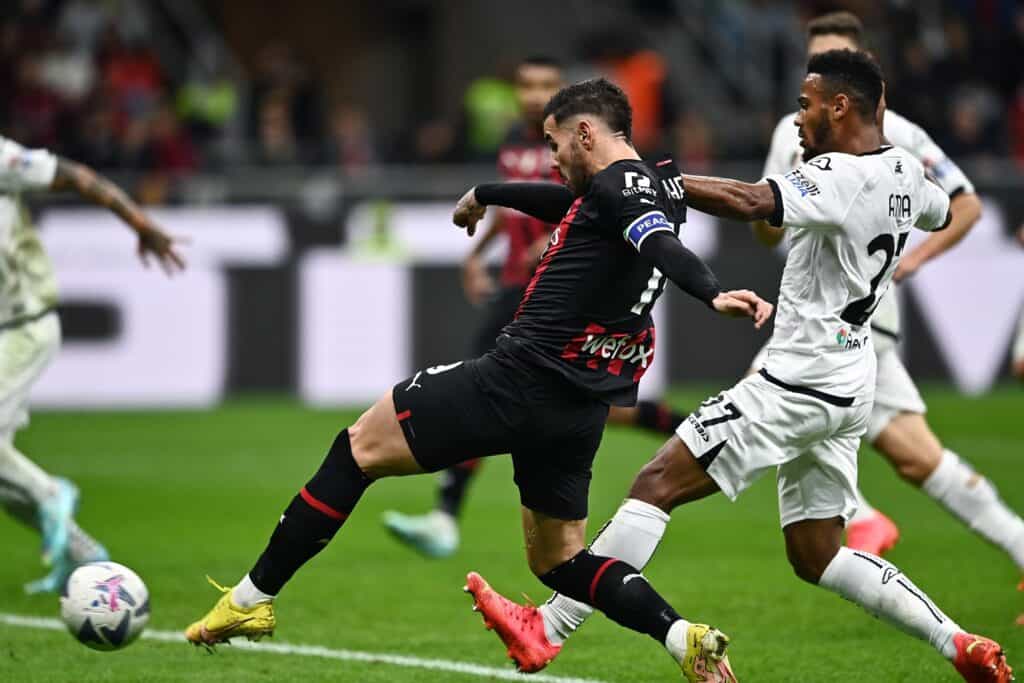 gol Theo Hernandez, Milan-Spezia