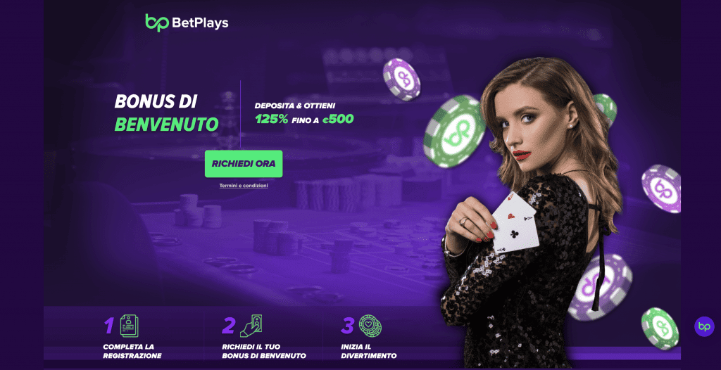 Bonus Benvenuto Betplays Casinò