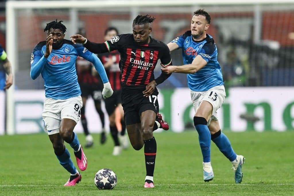 Leao, Anguissa e Rrahmani, Milan-Napoli