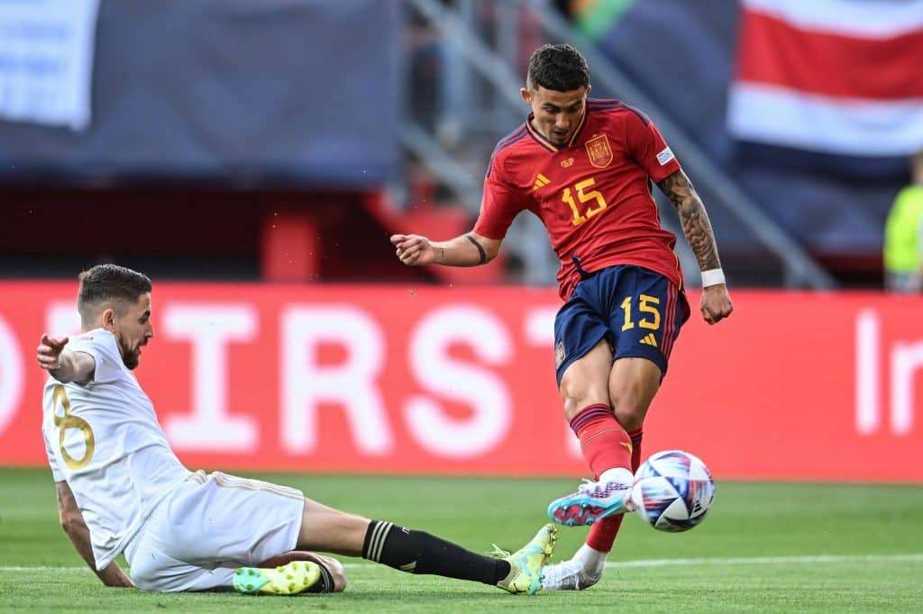 Gol Pino, Spagna-Italia