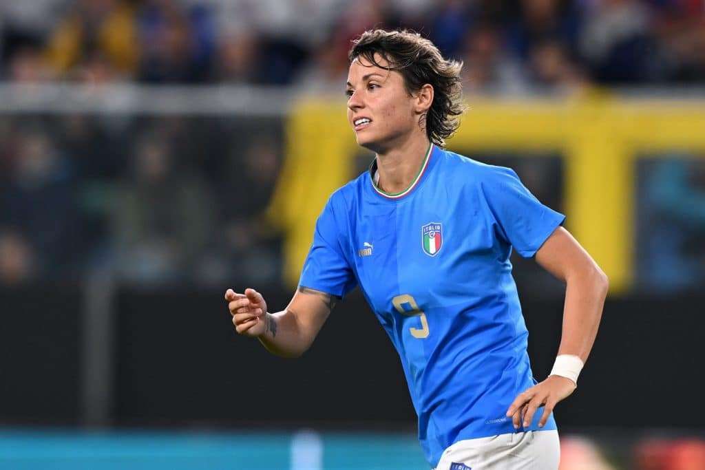 Valentina Giacinti, attaccante Italia Femminile