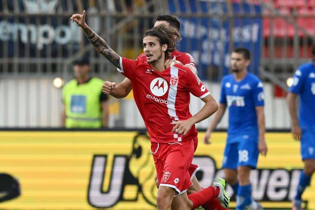 Esultanza gol Colpani, Monza