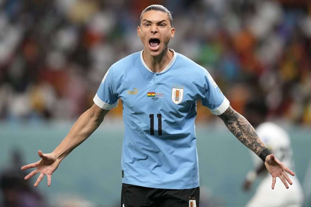 Darwin Nunez, attaccante Uruguay