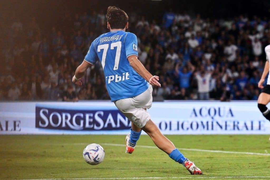 Kvaratskhelia, attaccante Napoli