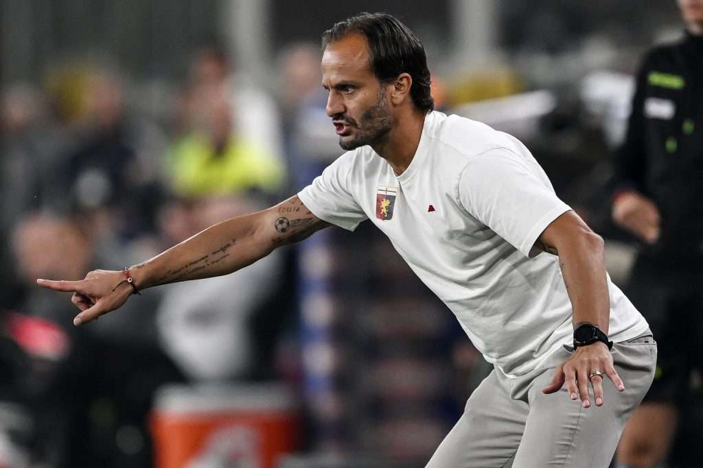 Alberto Gilardino, allenatore Genoa