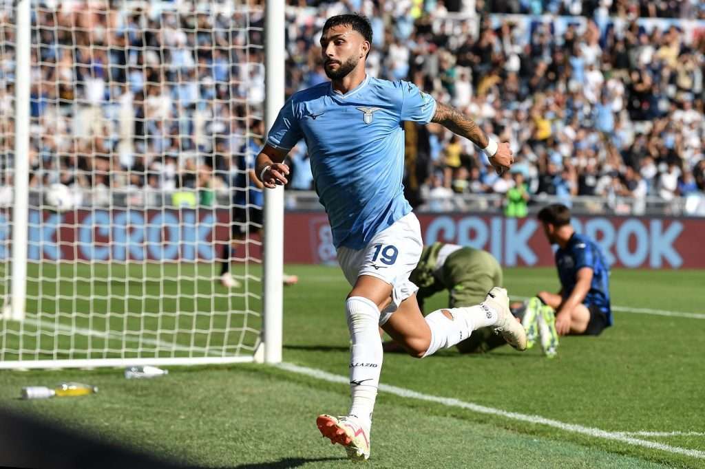 Esultanza gol Castellanos, Lazio