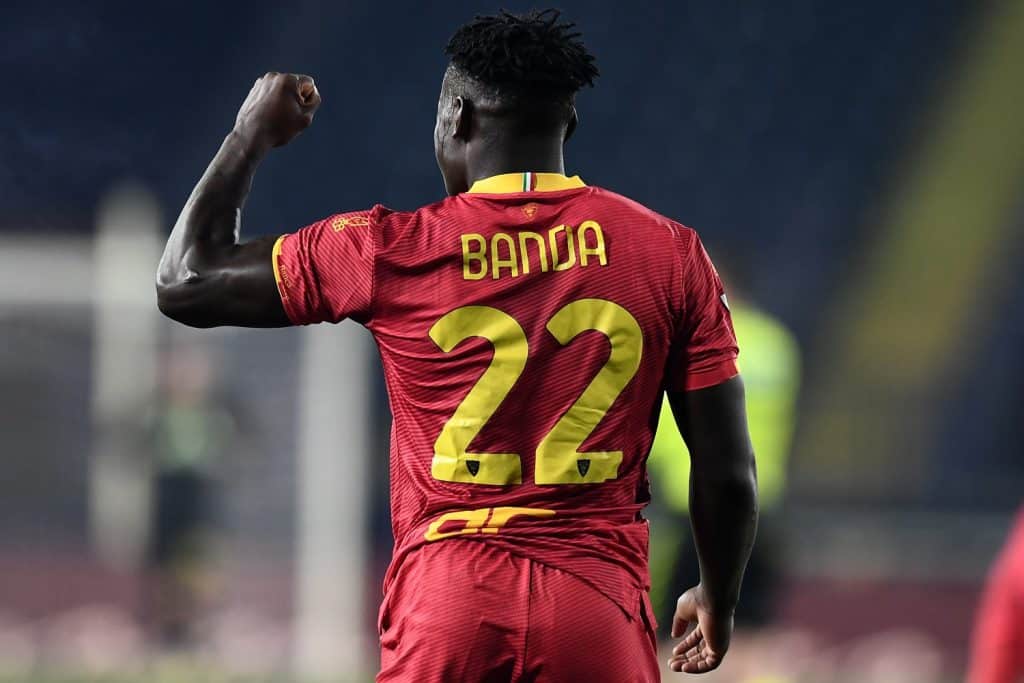 Esultanza gol Banda, Lecce