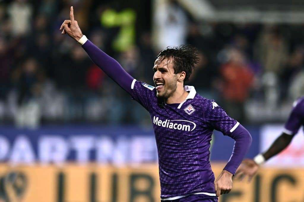 Esultanza gol Ranieri, Fiorentina-Torino