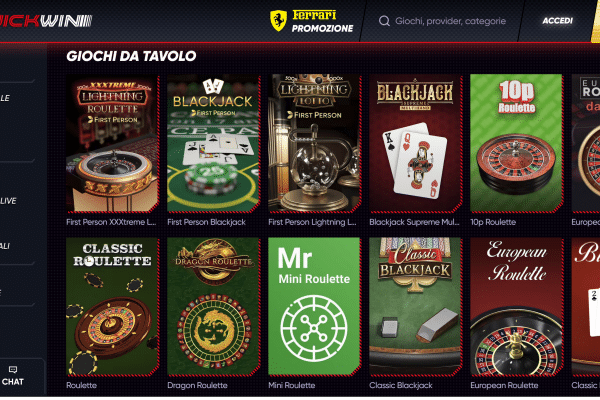 Recensione QuickWin Casinò: Bonus benvenuto e giri gratis