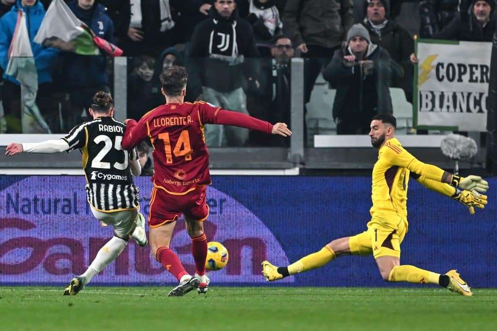 Gol Rabiot, Juventus-Roma