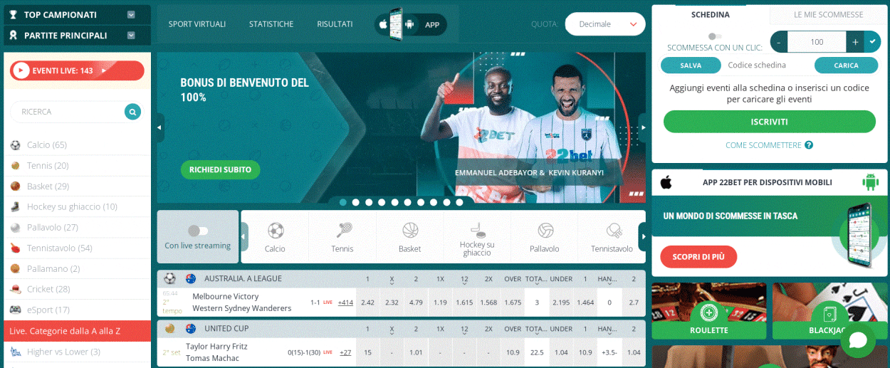 22Bet