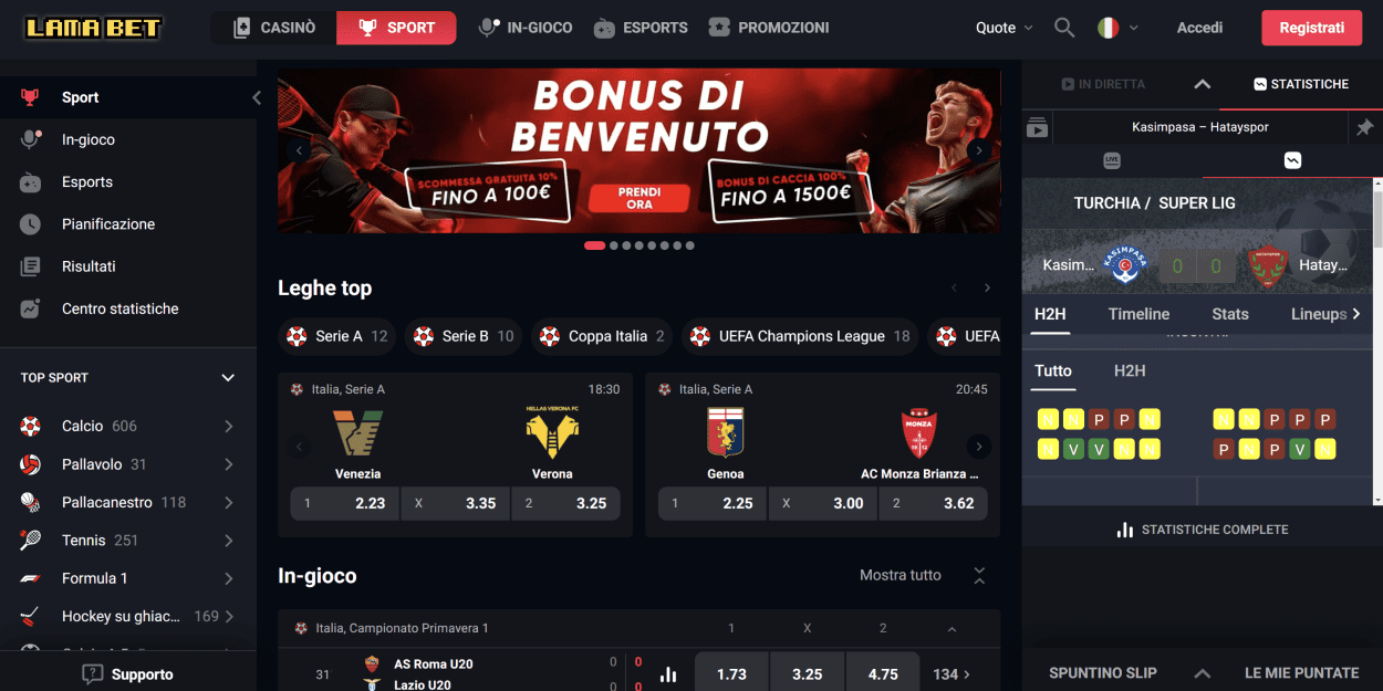 Recensione Lamabet Casinò e Scommesse (Sito >> Non AAMS)