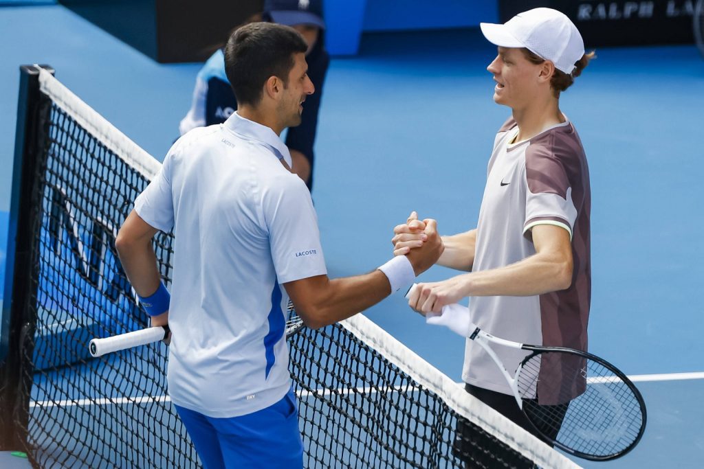 Sinner e Djokovic, Australian Open 2024