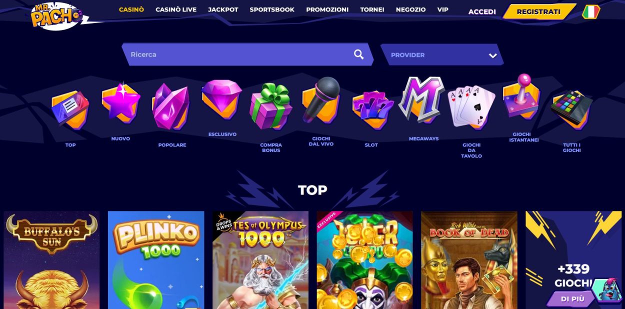Casinò Non AAMS – Mr Pacho