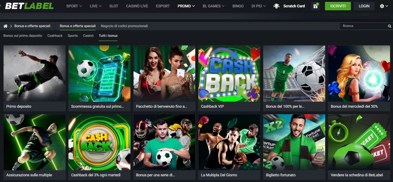 BetLabel – Casino Non aams