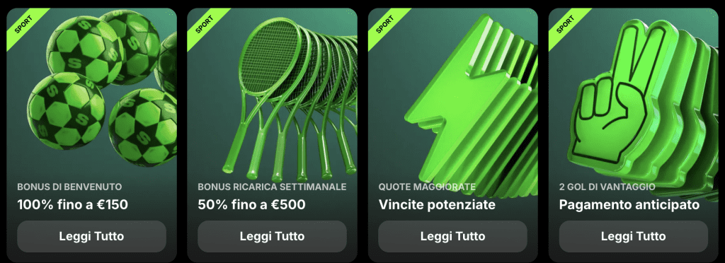 Bonus e promozioni Spinit