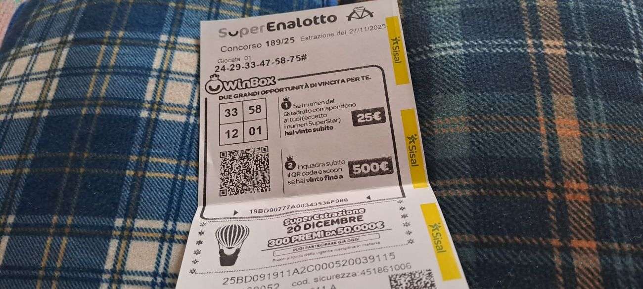 Quanto si paga di tasse su una vincita SuperEnalotto