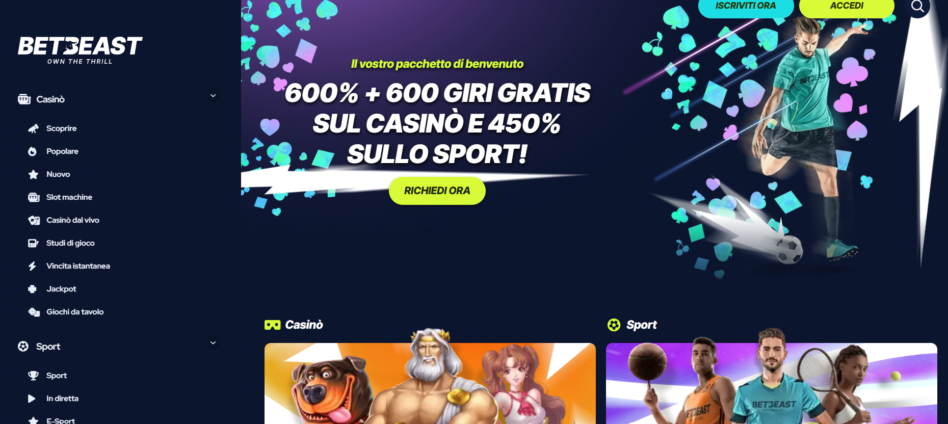 Betbeast Recensione: l’esperienza definitiva del Casinò Online