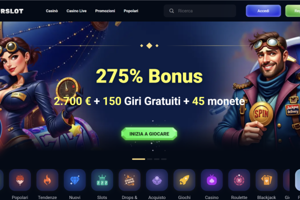 AzurSlot Casino Non AAMS – Recensione e Bonus