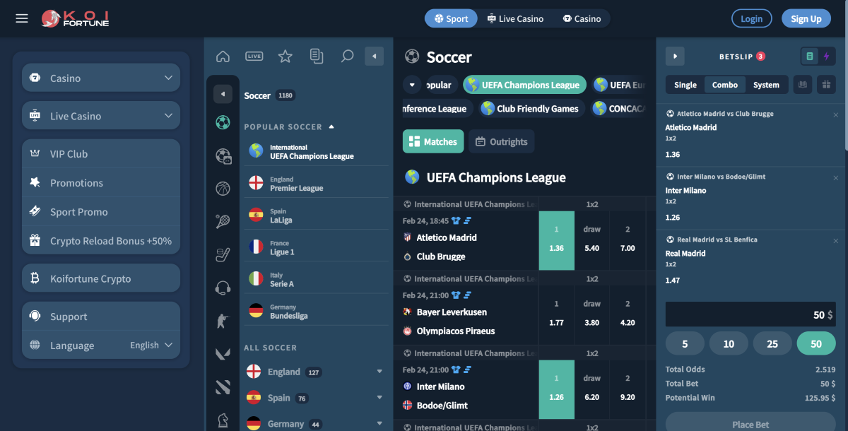 Koi Fortune Bookmaker non AAMS – Sito Scommesse