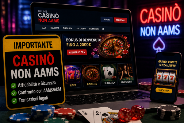 Cosa sapere sui Casino non AAMS 2026: la Guida definitiva
