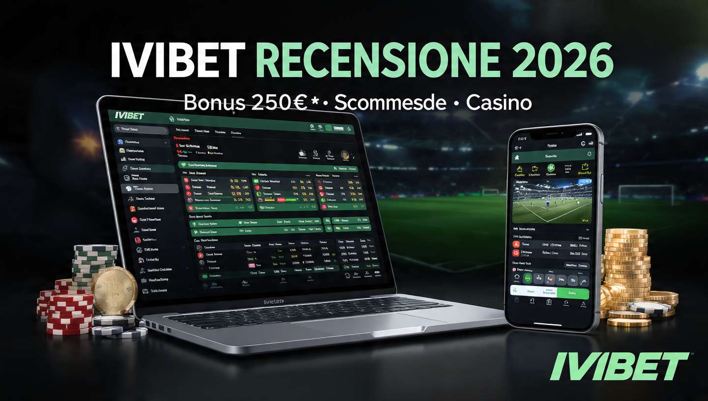 Ivibet Bookmaker non AAMS | Recensione completa e bonus offerto